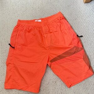 Stone Island Vibrant Orange Shorts